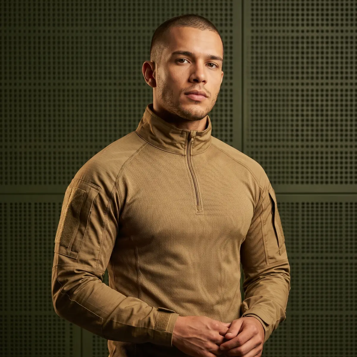 Camisa Combat Shirt Coyote P